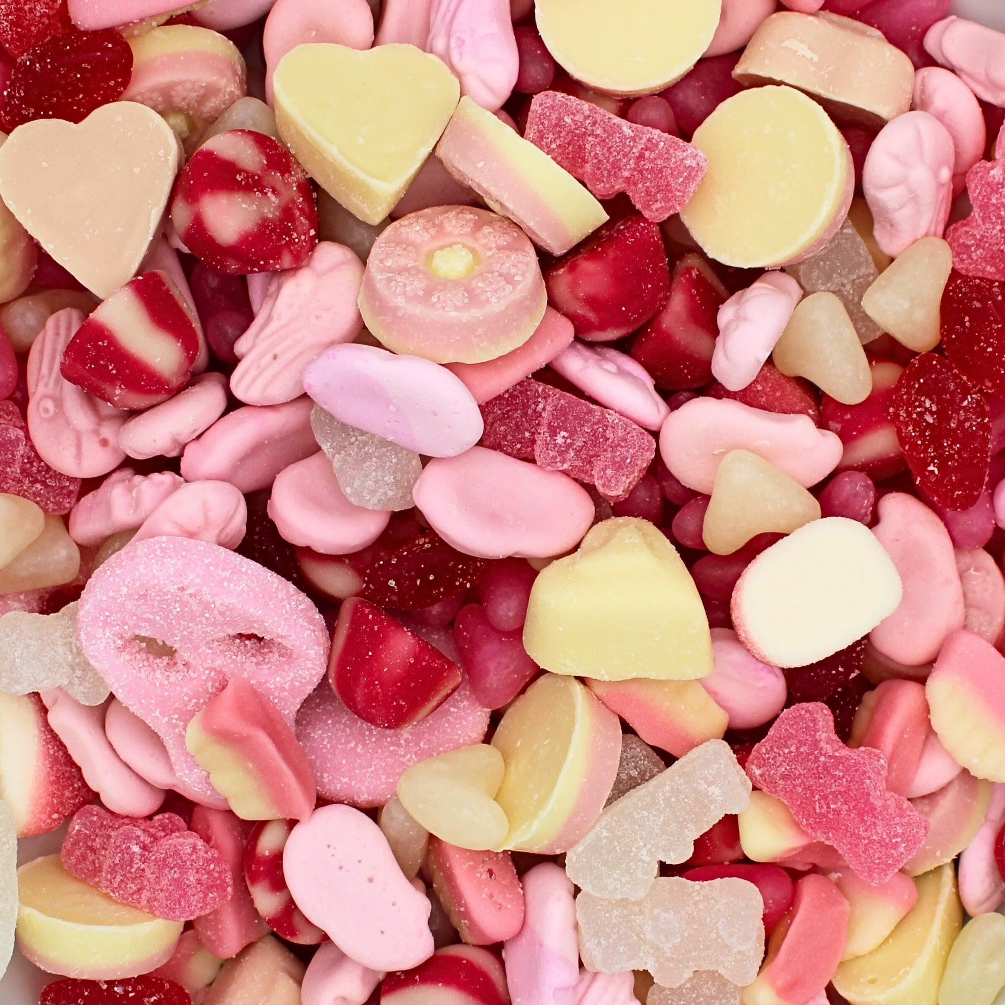 1kg Pink Sweets Mix