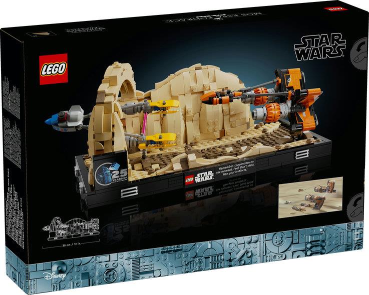 Lego Star Wars 75380 Mos Espa Podrace Diorama for Adults Ages 18 & Up