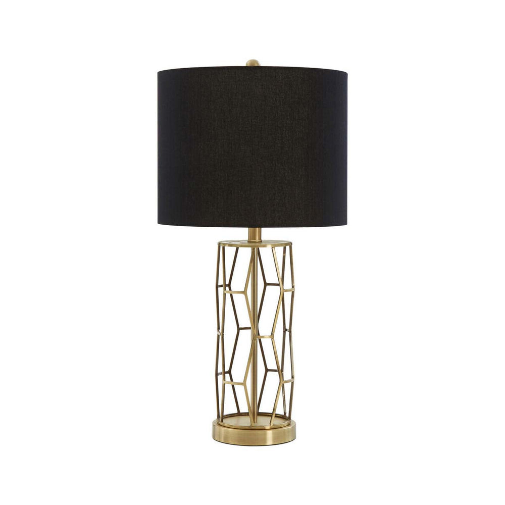 Candra Black Shade Table Lamp