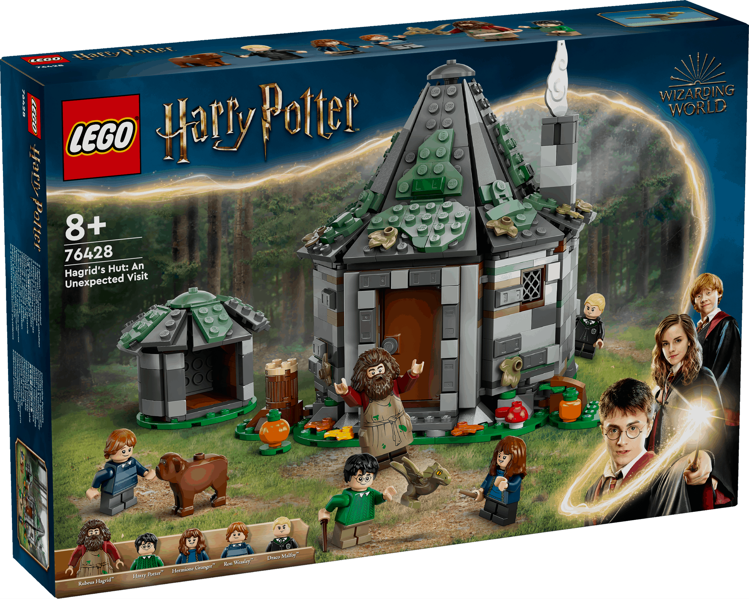 Lego Harry Potter 76428 Hagrid's Hut: An Unexpected Visit for Ages 8+