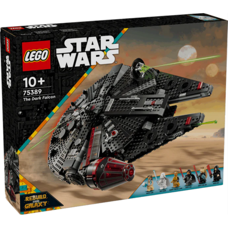 Lego Star Wars 75389 The Dark Falcon Model Playset for Ages 10 and Up