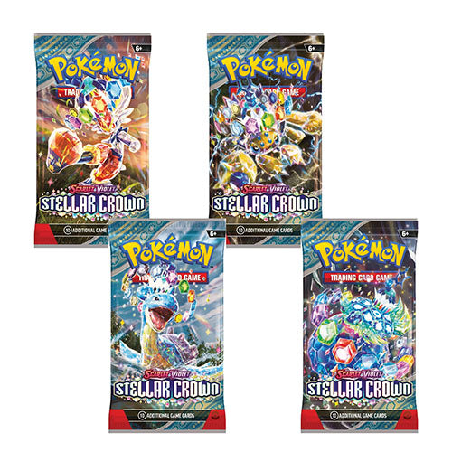 Pokemon Scarlet & Violet 7 - Stellar Crown single Booster Pack