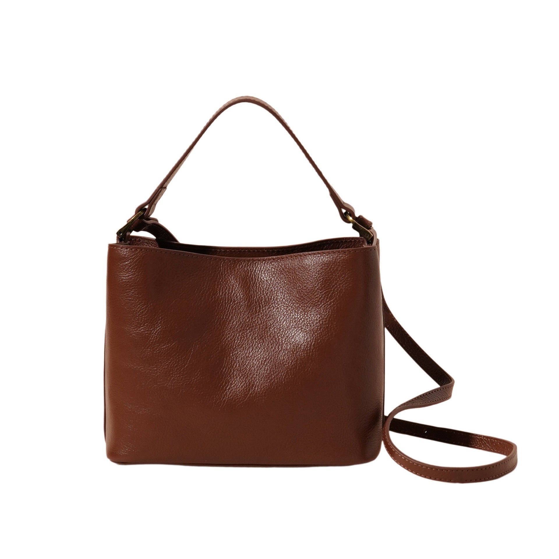 Vintage All-matching Women's Shoulder Bag, Cowhide Leather Handbag