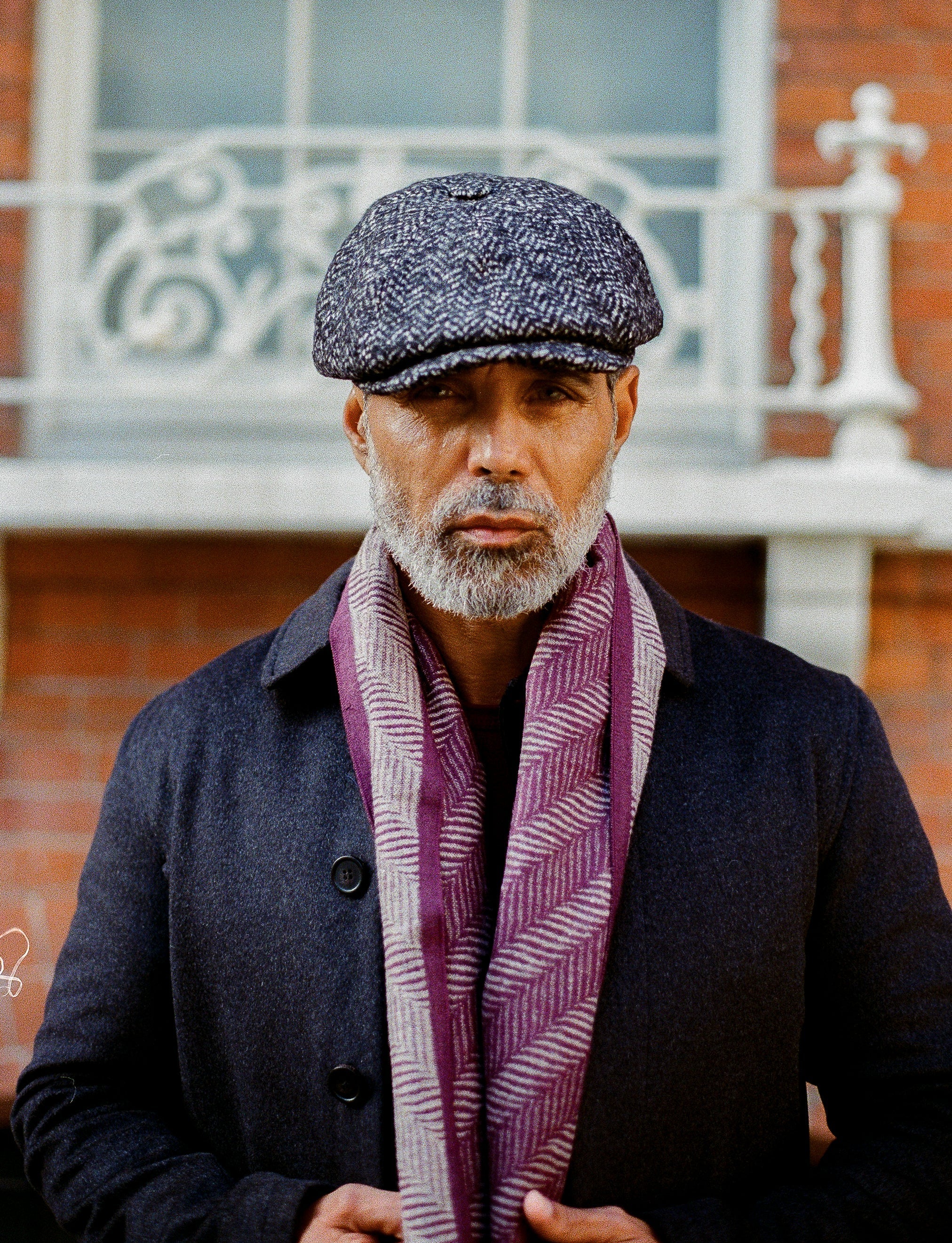 Chiltern Shacket Sleeve Lining - Birbo Twill Navy