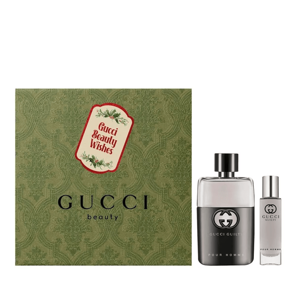 Gucci Guilty 50ml EDT for Men Gift Set + 15ml Mini EDT