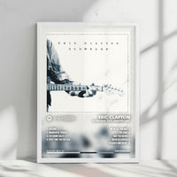 Eric Clapton "Slowhand  " Album Cover Poster - with Complete Tracklist