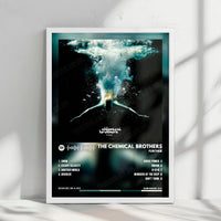 The Chemical Brothers "Further" Album Cover Poster - with Complete Tracklist