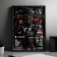 JID "The Forever Story" Album Cover Poster - with Complete Tracklist