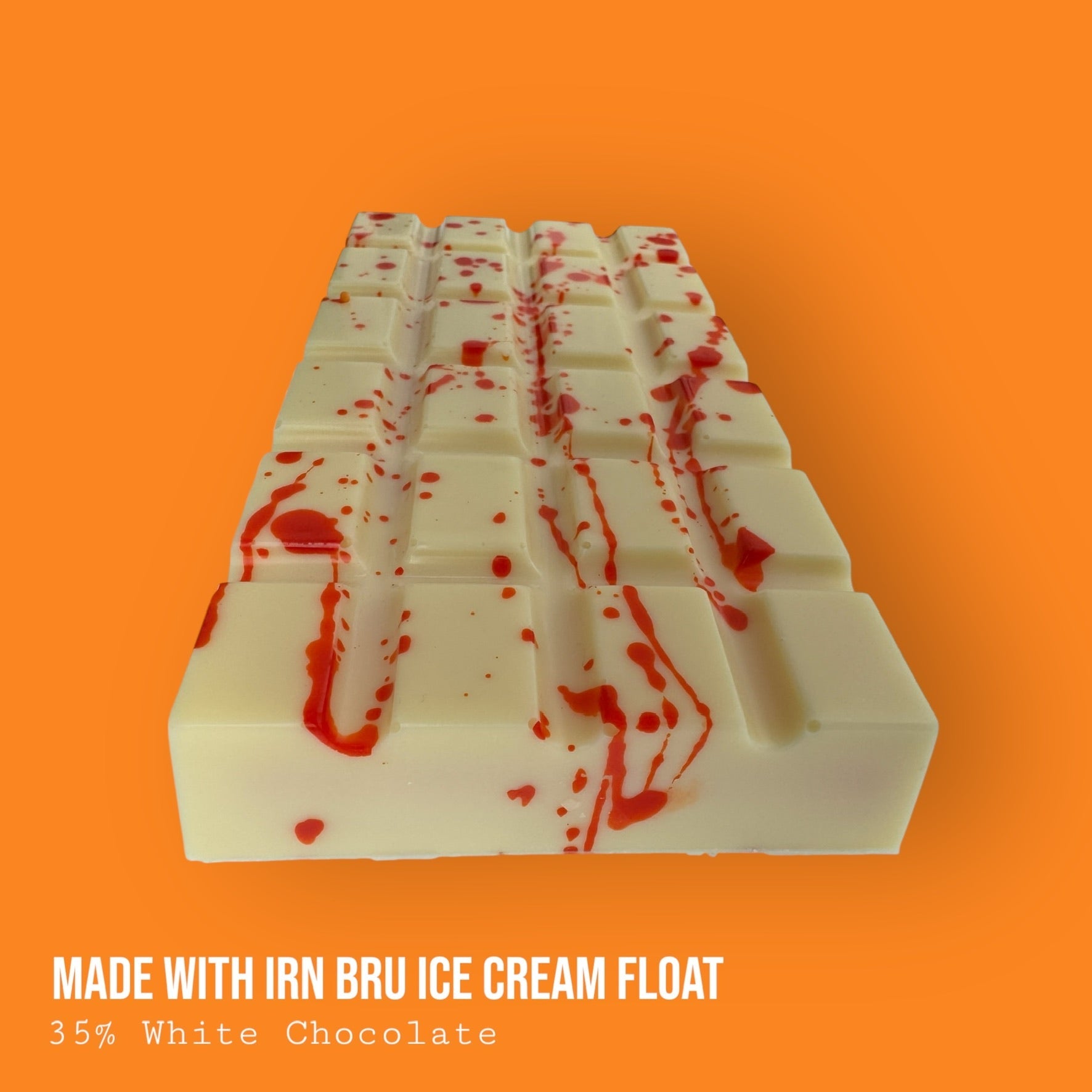 "Made with Irn Bru" Ice Cream Vanilla Float Dessert Bar 235g