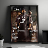 G-Unit "Beg for Mercy" Album Cover Poster - with Complete Tracklist
