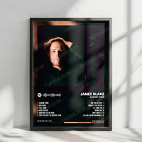 James Blake "Assume Form" Album Cover Poster - with Complete Tracklist