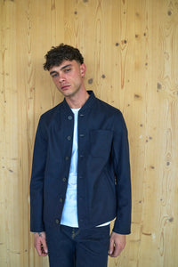 Aldgate Shacket - Navy Wool