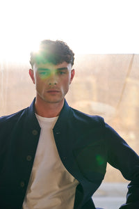 Aldgate Shacket - Navy Wool