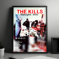 The Kills "Midnight Boom" Album Cover Poster - with Complete Tracklist