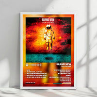Brand New "Deja Entendu" Album Cover Poster - with Complete Tracklist