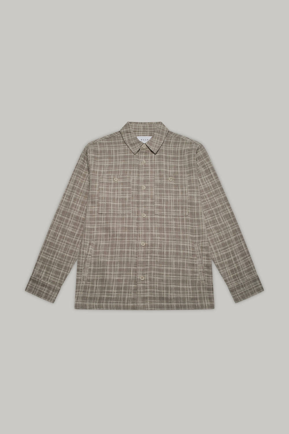 Seaton Overshirt - Stone Ecru