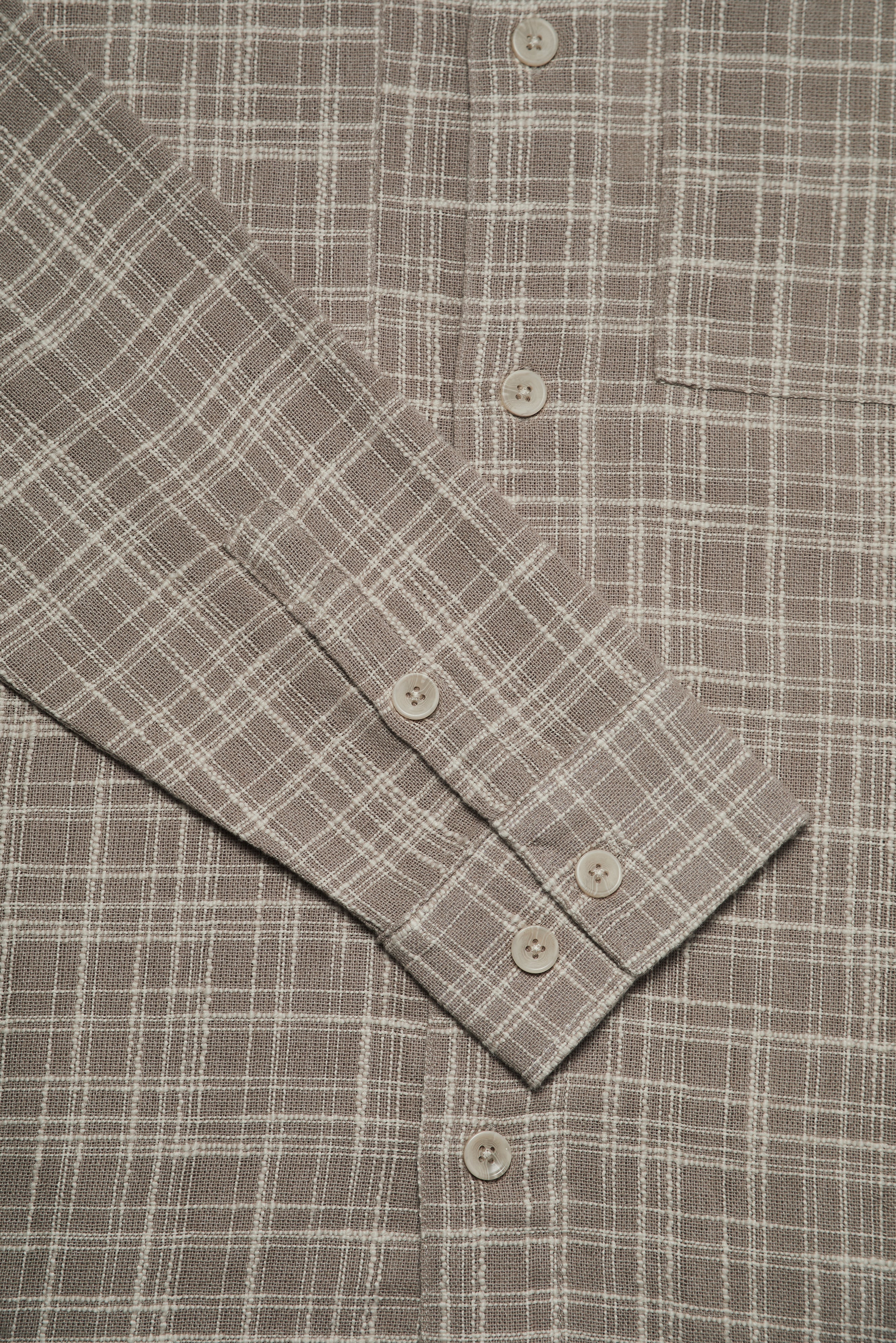 Seaton Overshirt - Stone Ecru