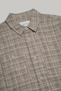 Seaton Overshirt - Stone Ecru