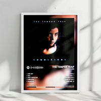 The Temper Trap "Conditions" Album Cover Poster - with Complete Tracklist