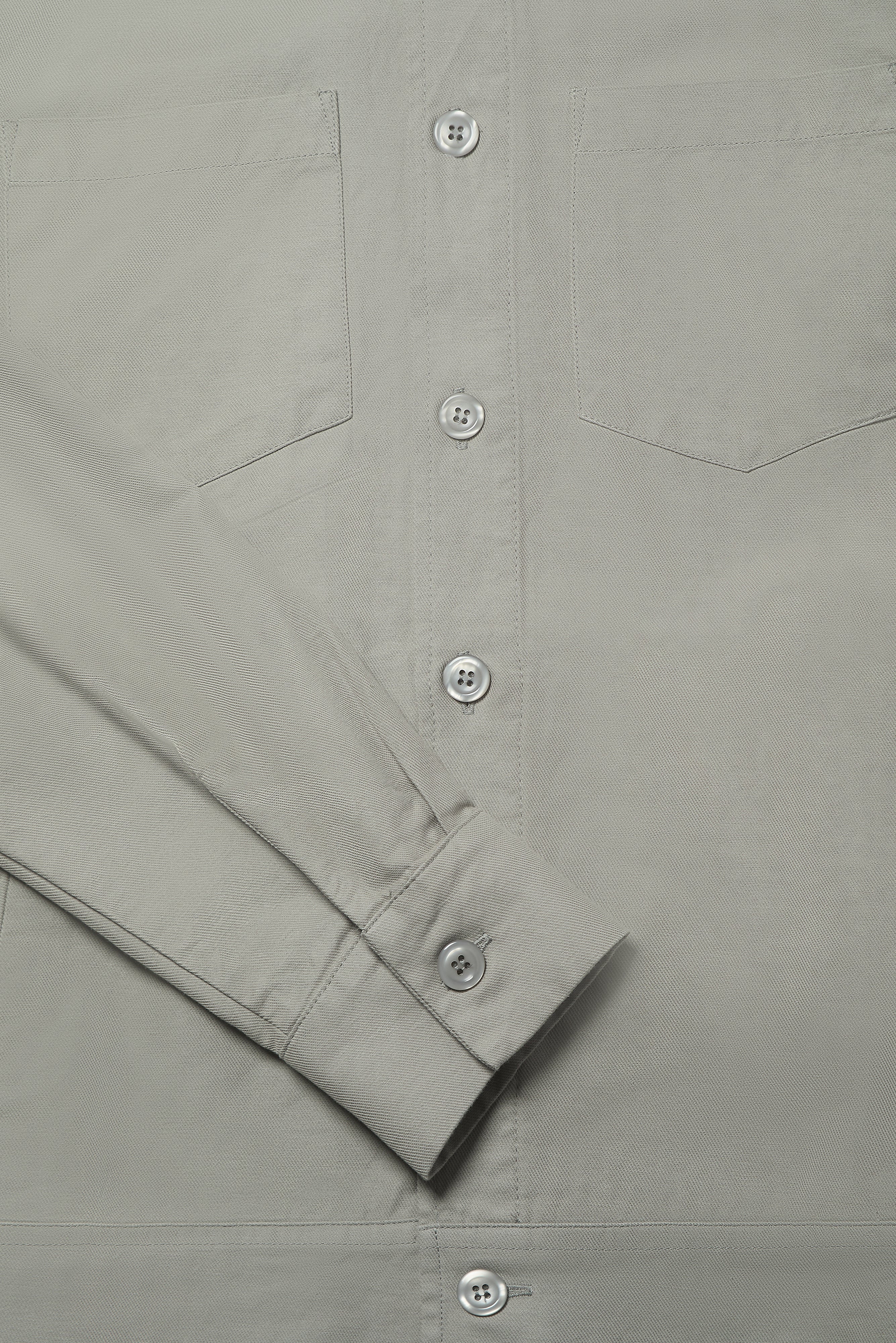 Turner Long Sleeve Jacket - Cotton Linen Stone