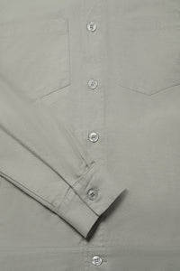 Turner Long Sleeve Jacket - Cotton Linen Stone