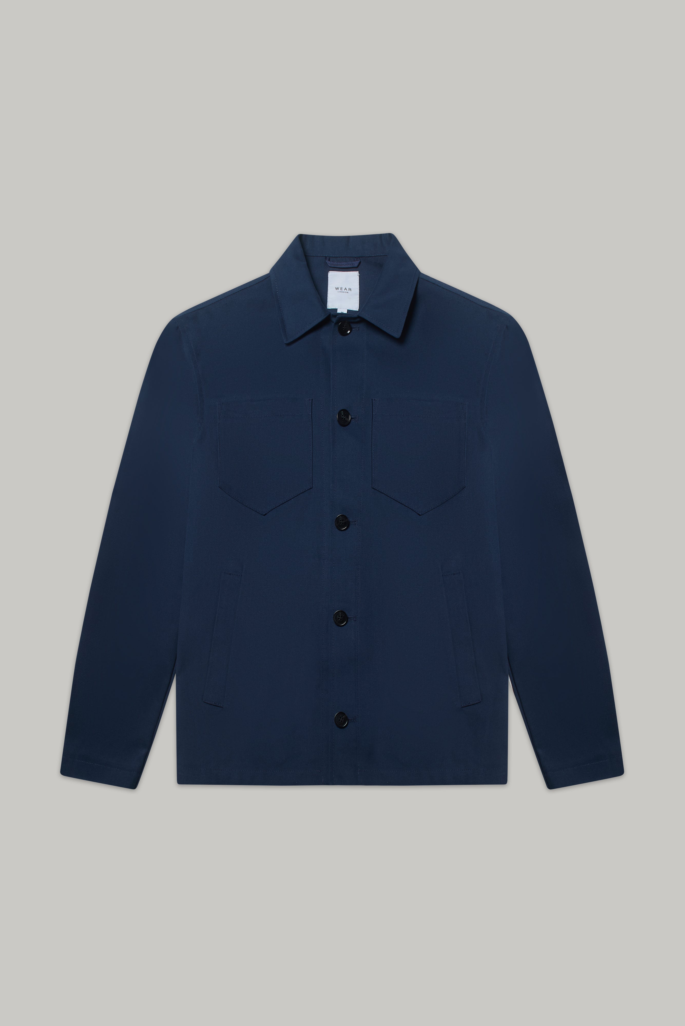 Southend Shacket Unlined - Navy Cotton Canvas