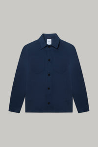 Southend Shacket Unlined - Navy Cotton Canvas