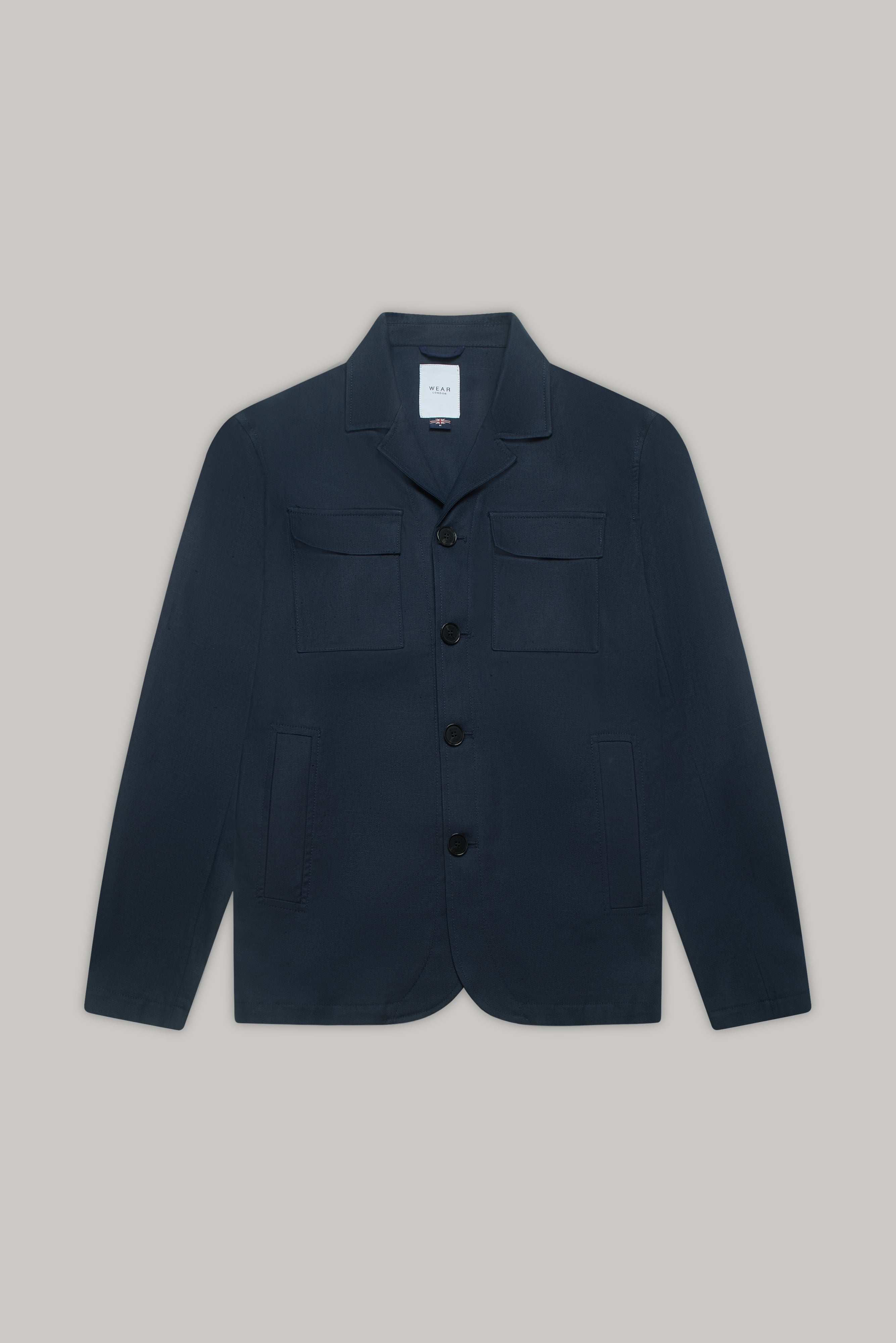 Mark Shacket - Navy Cotton