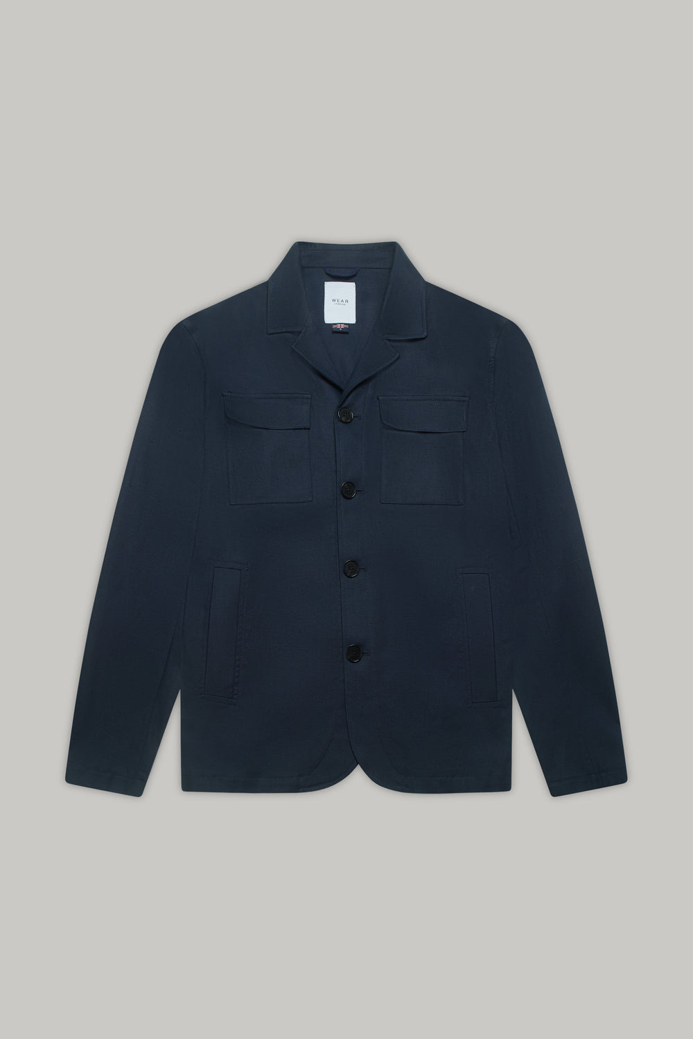 Mark Shacket - Navy Cotton