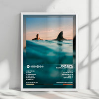 Dua Lipa "Radical Optimism" Album Cover Poster - with Complete Tracklist