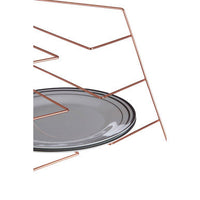 Rowan Copper Plated Corner Plate Rack
