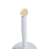 Easton White Marble Effect Kitchen Roll Holder