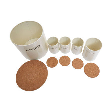 Easton 5 Piece Kitchen  Storage Set in C