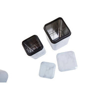 Easton 5 Piece Marble Effect Kitchen Storage Set
