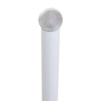 Easton White Marble Effect Stainless Steel Kitchen Roll Holder