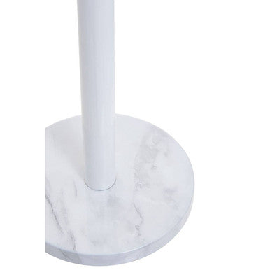 Easton White Marble Effect Stainless Steel Kitchen Roll Holder