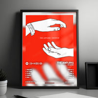The Antlers "Hospice" Album Cover Poster - with Complete Tracklist