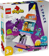 Lego Duplo 10422 3 in 1 Space Shuttle Adventure for Toddlers Ages 3+