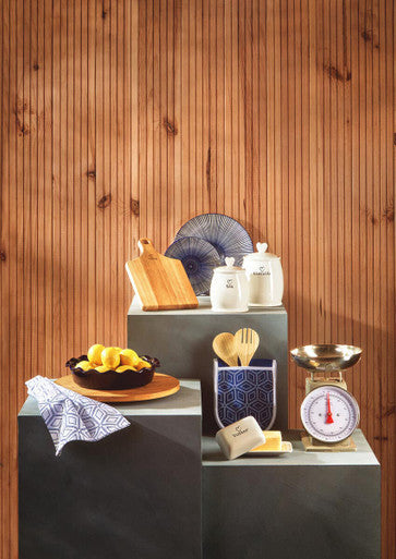 Maya 12 Piece Blue And White Dinner Set