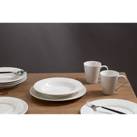 Livorno 16 Pc Ribbed Dinner Set