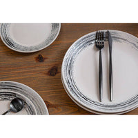 Middag Black And White Dinner Set