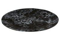Hygge Black Marble Effect Dinner Plate