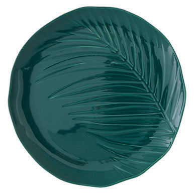 Bali Dark Green Dinner Plate