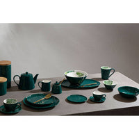 Bali Dark Green Dinner Plate