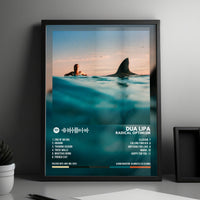 Dua Lipa "Radical Optimism" Album Cover Poster - with Complete Tracklist