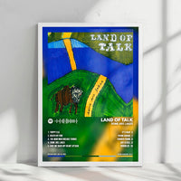 Land of Talk "Some Are Lakes" Album Cover Poster - with Complete Tracklist