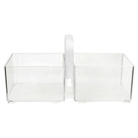Romm Clear Plastic Kitchen Organiser With Handle