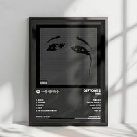 Deftones "Ohms  " Album Cover Poster - with Complete Tracklist
