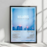 The Killers "Hot Fuss" Album Cover Poster - with Complete Tracklist
