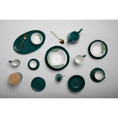 Modern Retro 16 Piece Gold Finish Cutlery Set